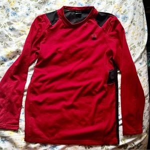 Mens Spyder Active Long Sleeve Fleece Lined Shirt